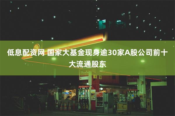 低息配资网 国家大基金现身逾30家A股公司前十大流通股东