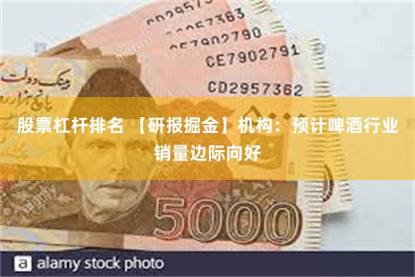 股票杠杆排名 【研报掘金】机构：预计啤酒行业销量边际向好